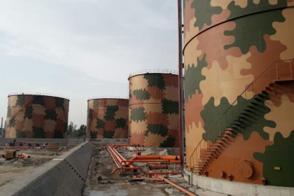 Construction of Product Storage Tanks at APL’s Mahmood Kot Terminal.